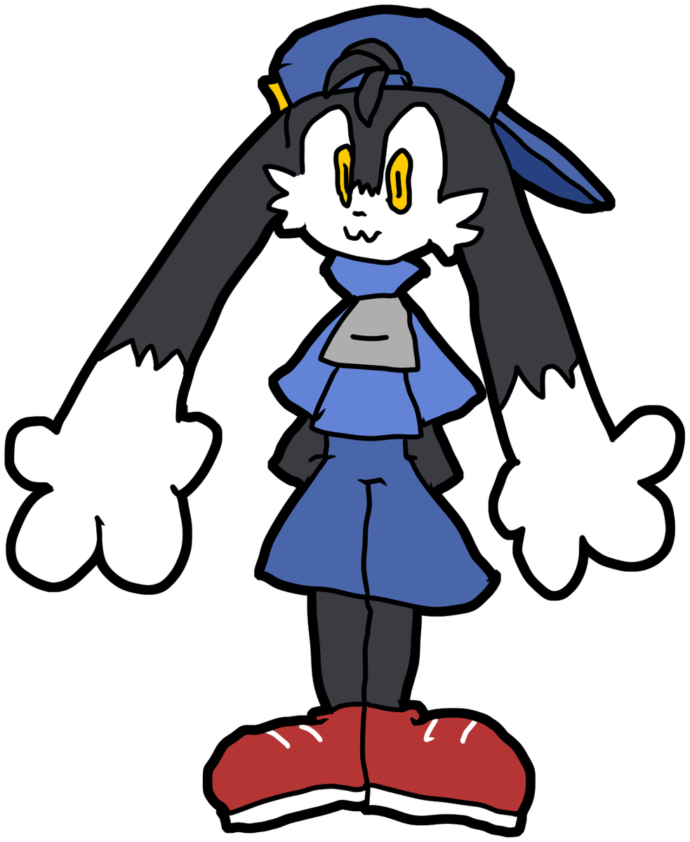 More Left Handed Doodles A Klonoa Included Clipart (983x1200), Png Download