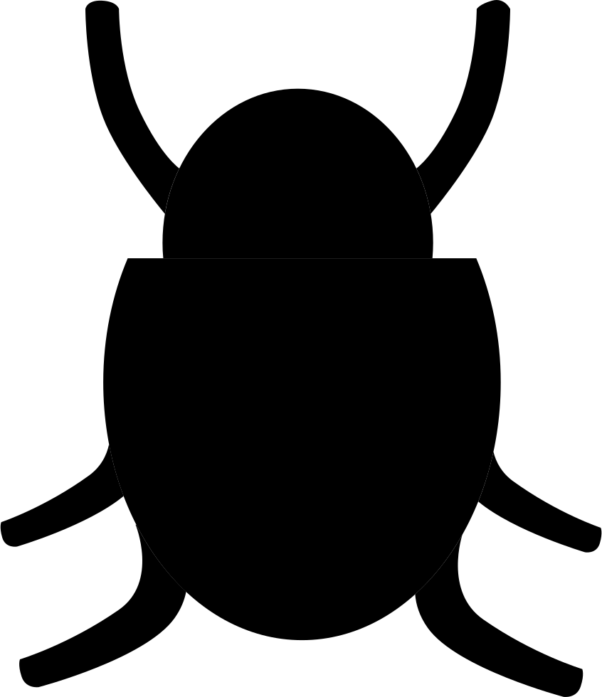 Gezico F Bug Comments Clipart (846x980), Png Download