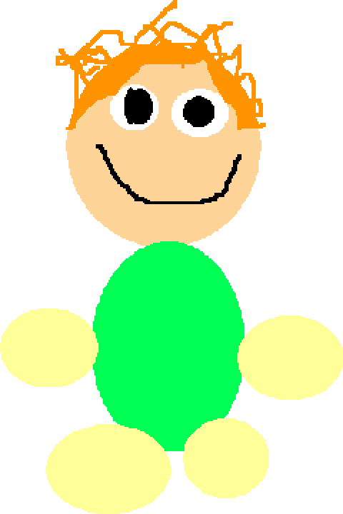 Nate Is A Human In Fnap Clipart (480x720), Png Download