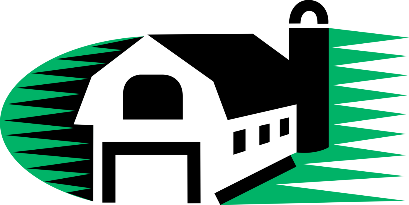 Farm Barn And Grain Clipart (1394x700), Png Download