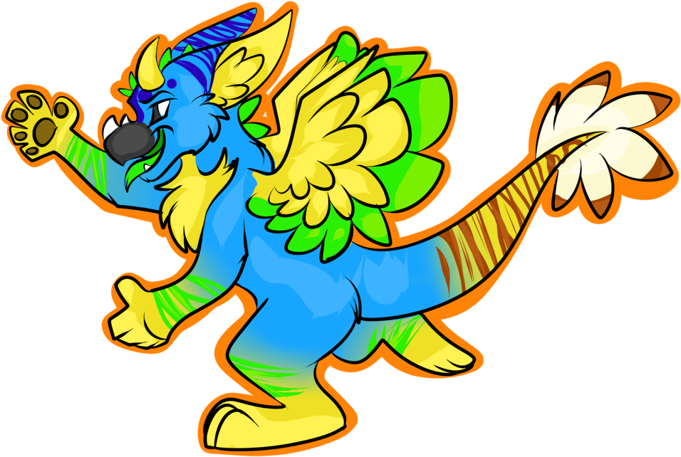 Rainforest - Furvilla Commission Clipart (1000x675), Png Download