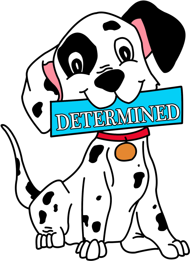 Danny The Determined Dalmatian Clipart (1024x1024), Png Download