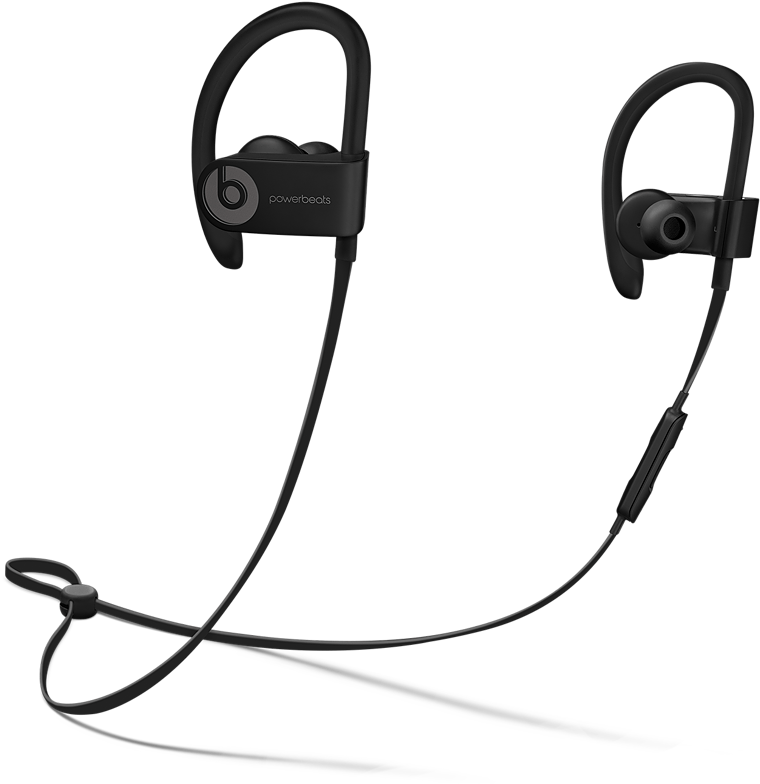 Powerbeats 3 Wireless Earphones Clipart (1200x826), Png Download