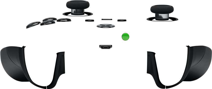 Xbox One Elite Controller Clipart (1000x600), Png Download