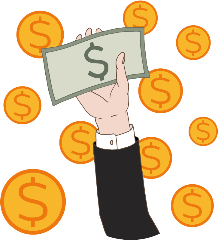 Conseguir El Dinero Clipart (842x842), Png Download