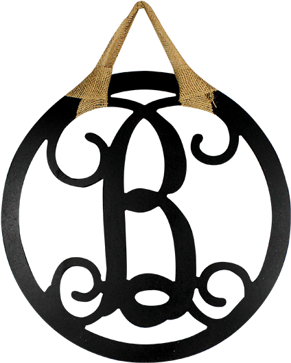 -circle Letter Southern Crafty Clipart (510x652), Png Download