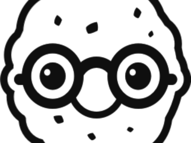 Bw Clipart Cookie - Png Download (640x480), Png Download