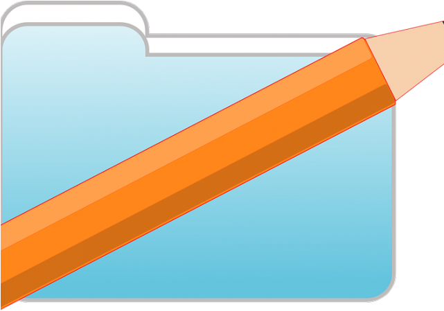 Pencil Clipart Horizontal - Png Download (640x480), Png Download