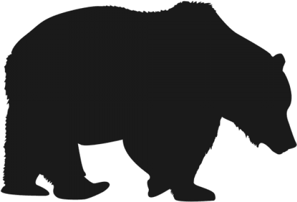 Black Bear Clipart Vector - Png Download (640x480), Png Download