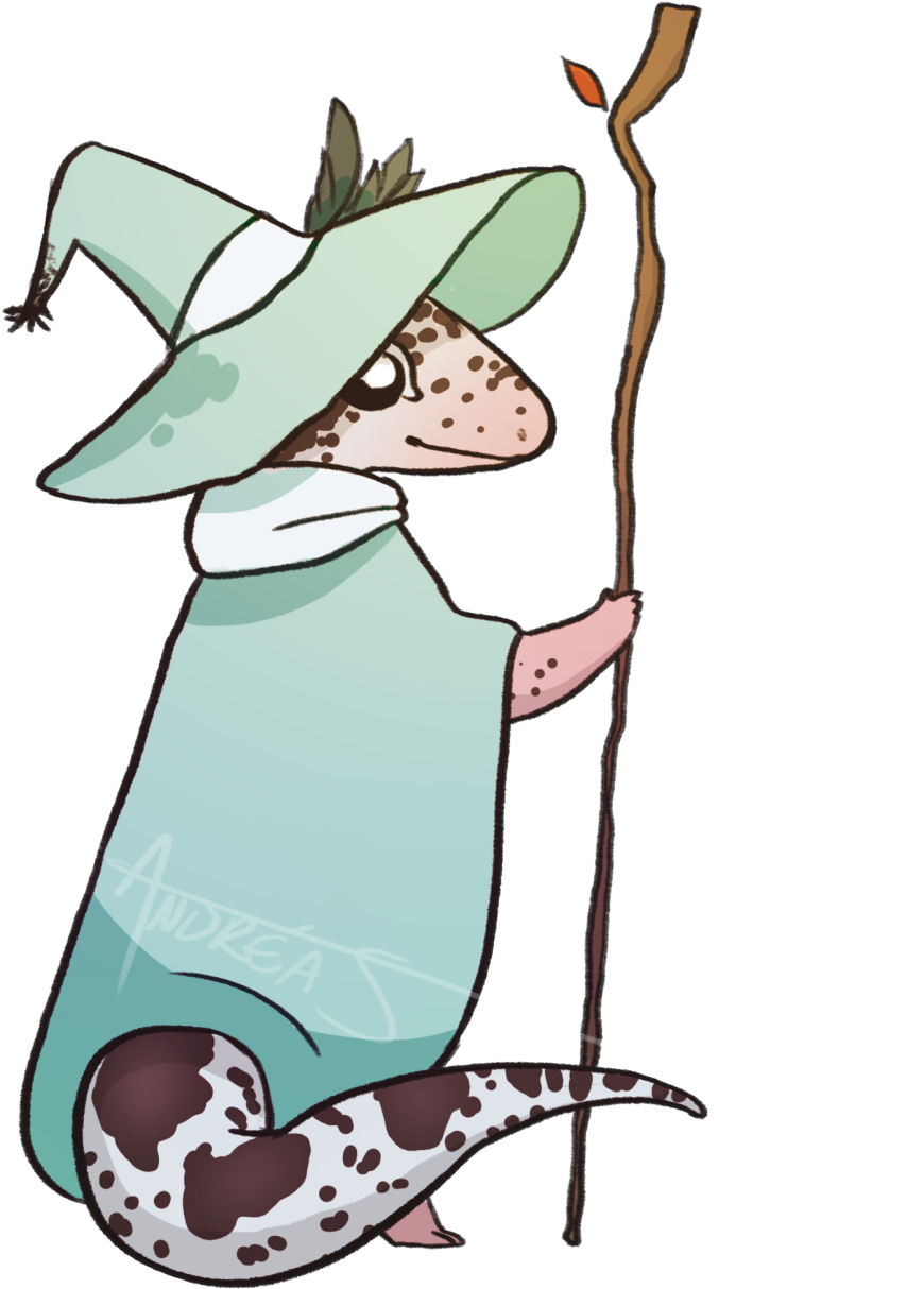 Dragón Barbudo, Geckos, Lagartos, Arte Impresionante, Clipart (1280x1256), Png Download