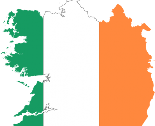 Map Clipart Ireland - Png Download (640x480), Png Download
