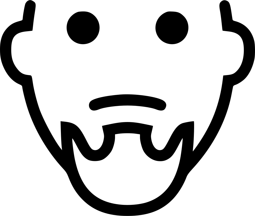 Goatee Comments Clipart (980x832), Png Download