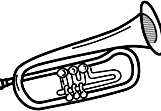 Trombone Clipart Band Instrument - Png Download (640x480), Png Download