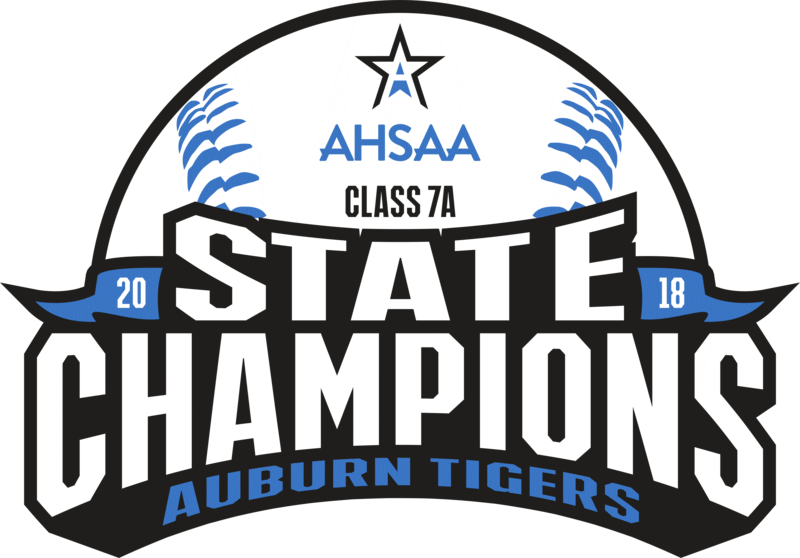 2018 Ahsaa Baseball Class 7a State Champions Clipart (800x558), Png Download