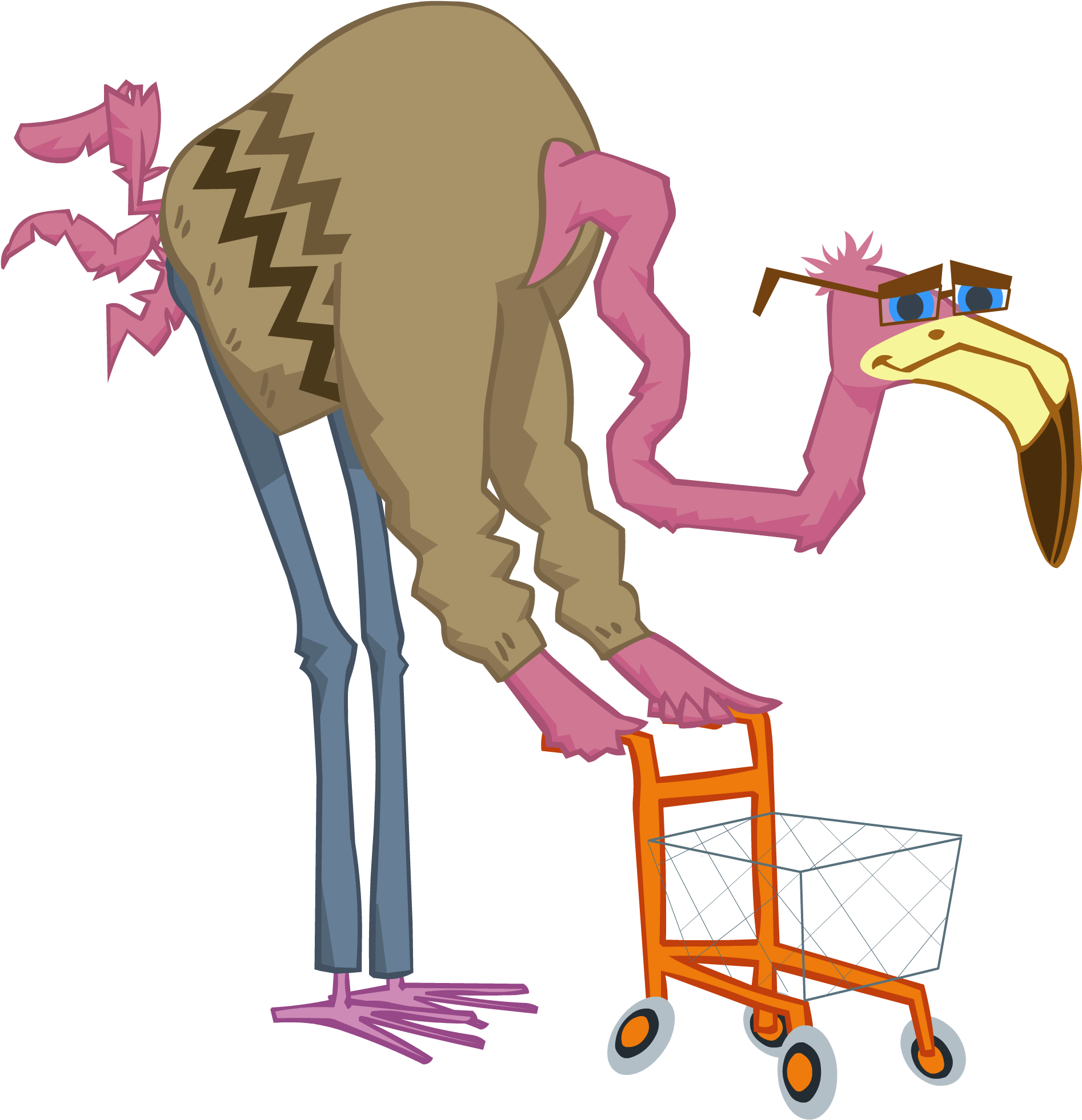 Mingoville Flamingo Name Clipart (2337x2083), Png Download