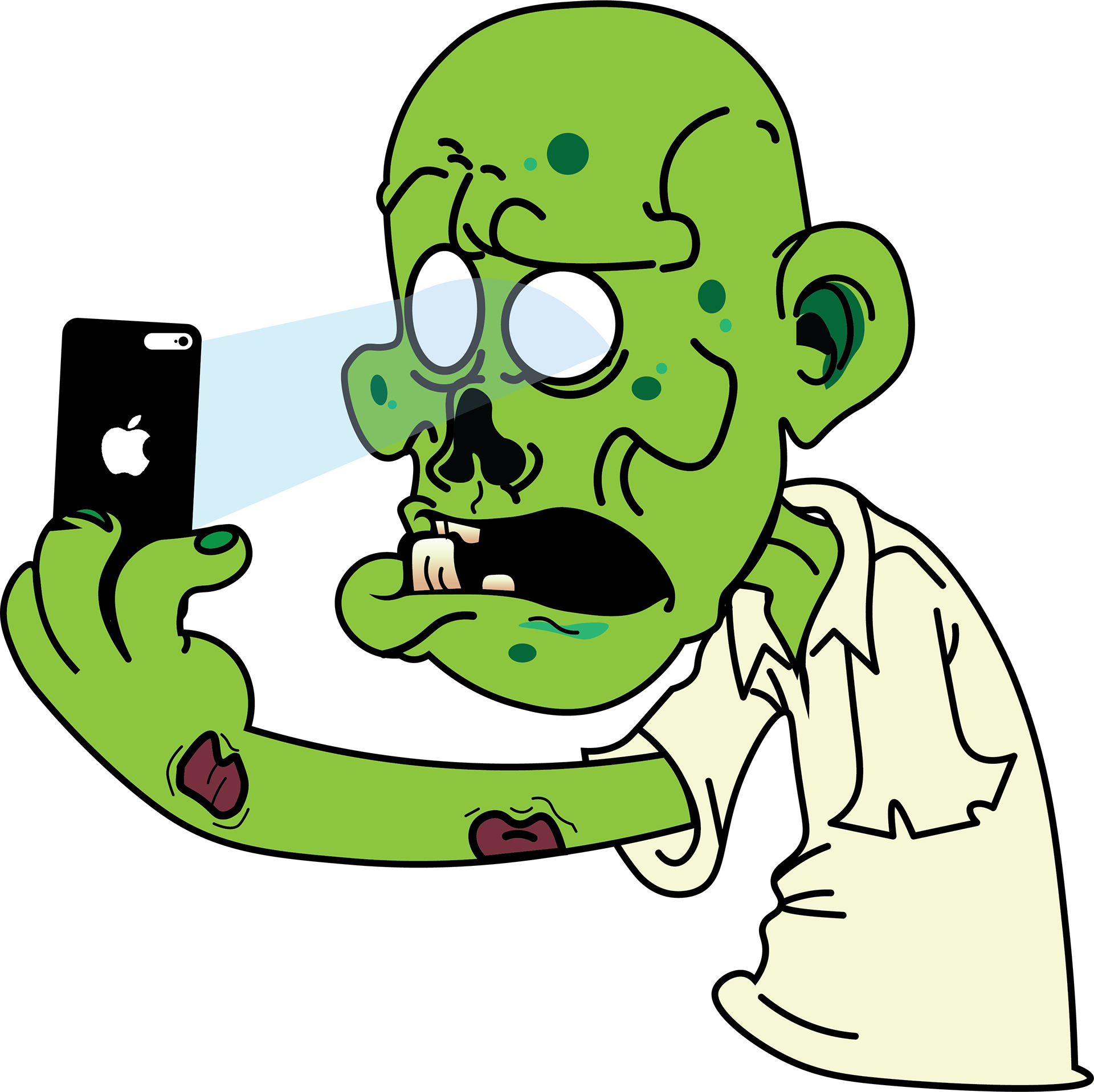 Please Put Your Phone Away And Talk To Me Clipart (1920x1917), Png Download