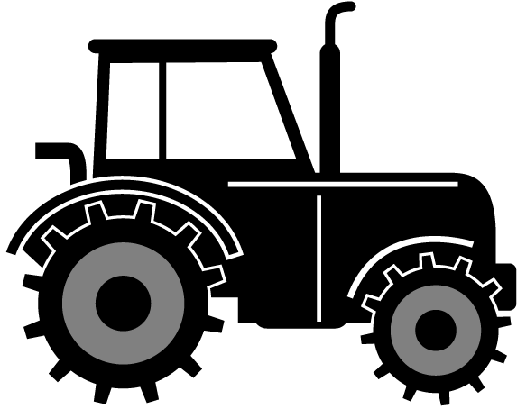 Tractor - Vehicle Illustration - Free Clipart (640x640), Png Download