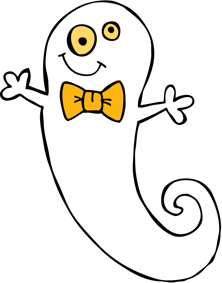 Happy Ghost Cliparts - Png Download (762x971), Png Download
