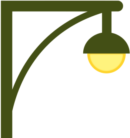 Lamp Post Clipart Icon - Png Download (640x480), Png Download