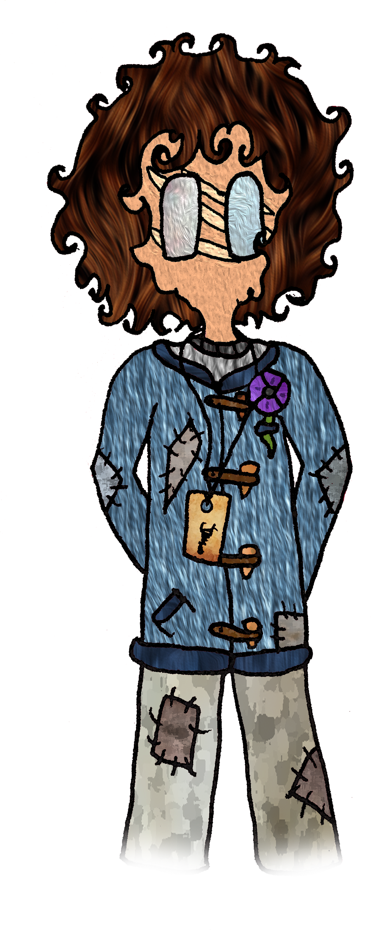 "give Me Your Eyes" Will Be A Puzzle, Fantasy Horror Clipart (1431x3125), Png Download