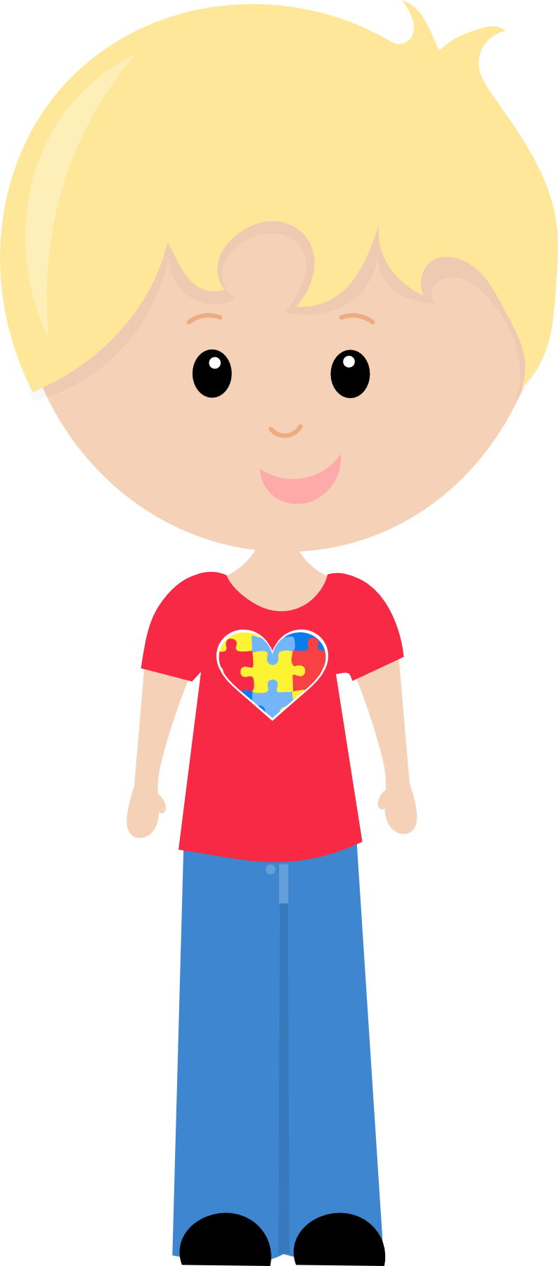 Autism Awareness Clipart (794x1800), Png Download