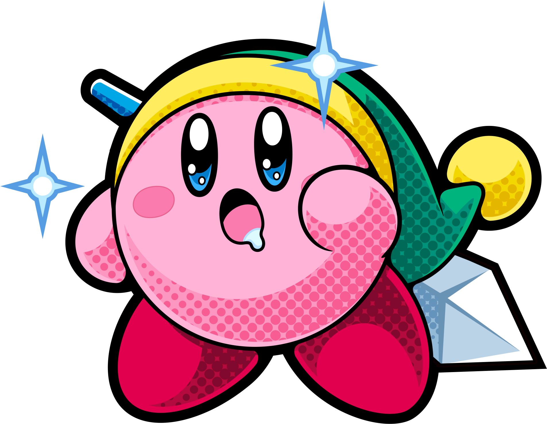 Kirby Sword X Dumielauxepices Clipart (1937x1502), Png Download