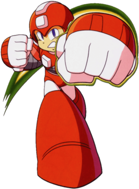 Free Png Download Megaman Power Mega Man Png Images Clipart (480x653), Png Download