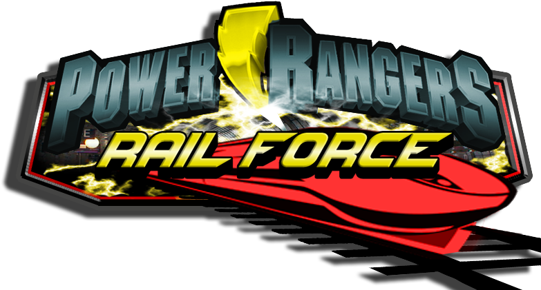 Power Rangers Rail Force Logo Clipart (800x432), Png Download