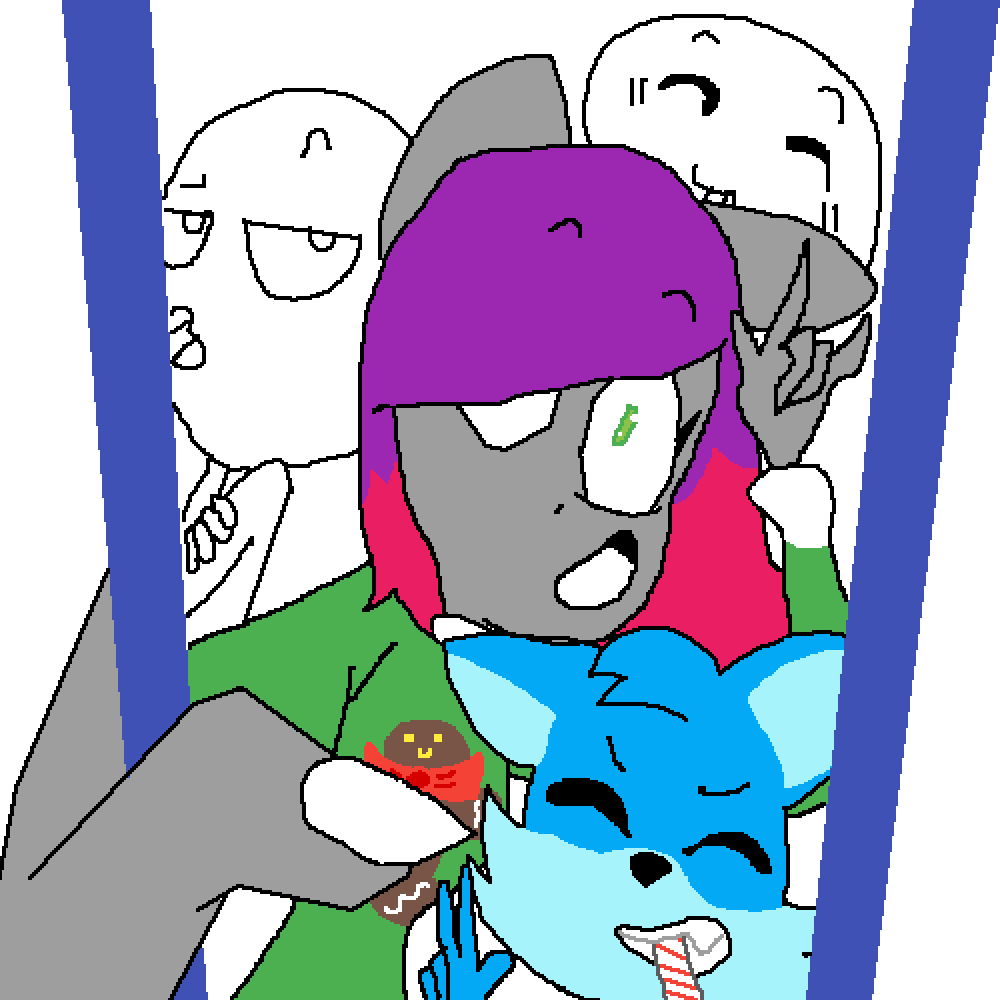 Group X-mas Selfie Clipart (1000x1000), Png Download