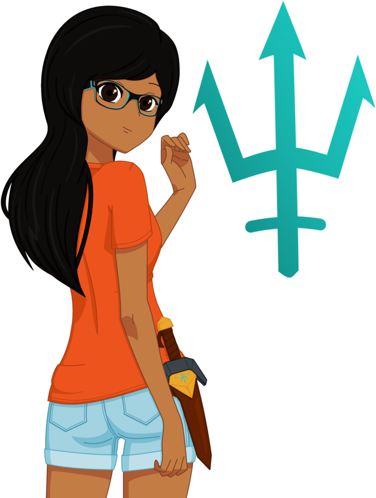 Trident Clipart Bronze - Png Download (784x1020), Png Download