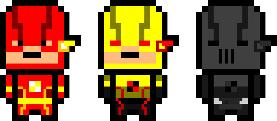The Flash And Reverse Flash And Zoom Clipart (1080x540), Png Download