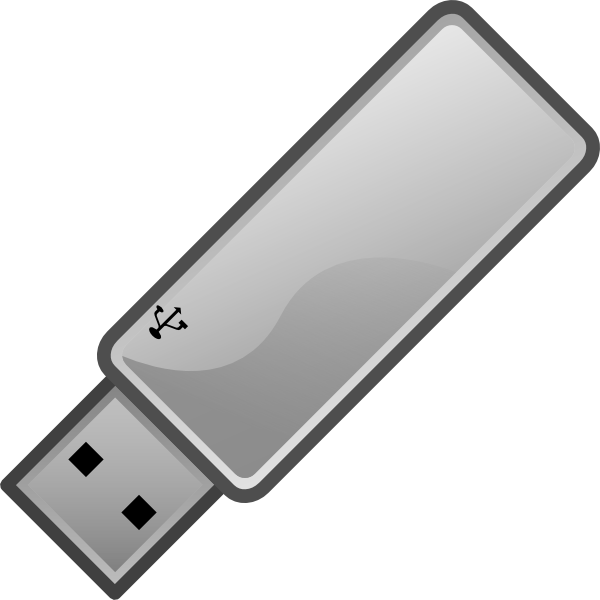 Usb Flash Png Transparent Images Clipart (600x600), Png Download