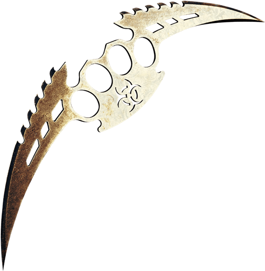 Angel Of Death Zombie Blade Clipart (555x555), Png Download