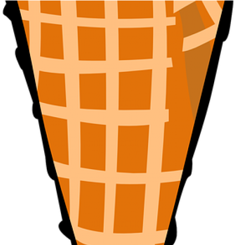 Waffle Cone Clipart Ice Cream Cone - Png Download (640x480), Png Download