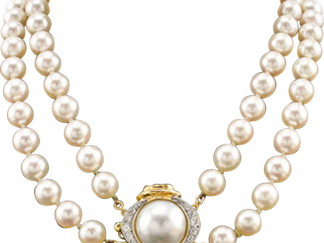Necklace Clipart Pearl Strand - Png Download (640x480), Png Download