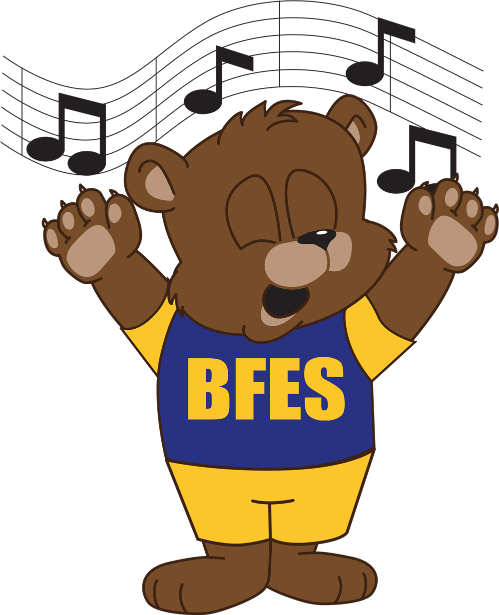 Bear Singing Clipart (999x1231), Png Download