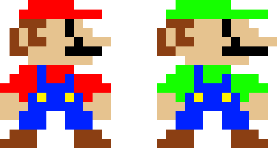 Mario And Luigi Clipart (1200x1200), Png Download