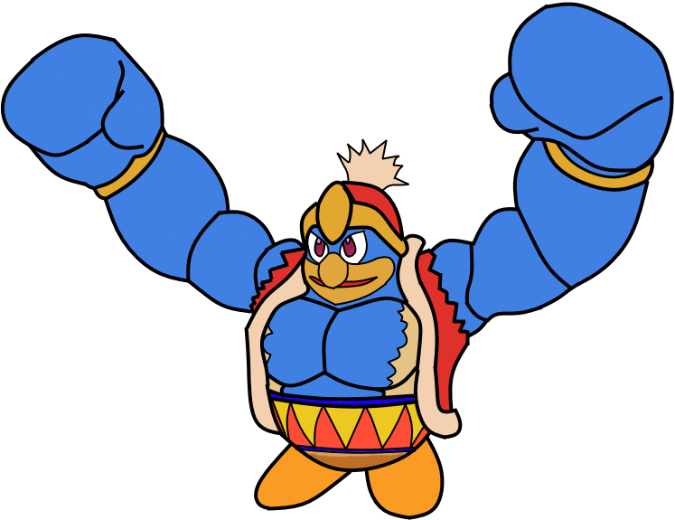 I Drew Buff Dedede A While Back Clipart (800x600), Png Download