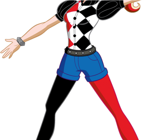 Harley Quinn Clipart Kid Friendly - Png Download (640x480), Png Download