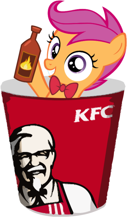 Some Yummy Kfc Clipart (469x750), Png Download