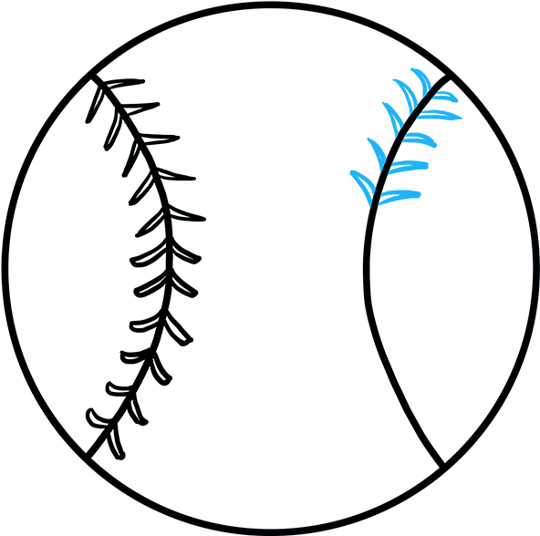 How To Draw Baseball Clipart (680x678), Png Download