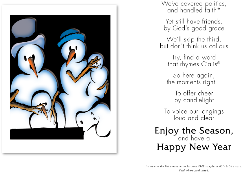 Holiday Card Series Clipart (1014x760), Png Download