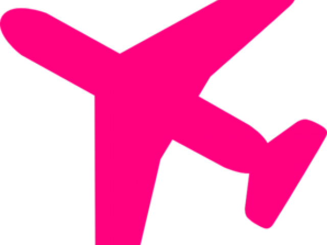 Colorful Clipart Airplane - Png Download (640x480), Png Download