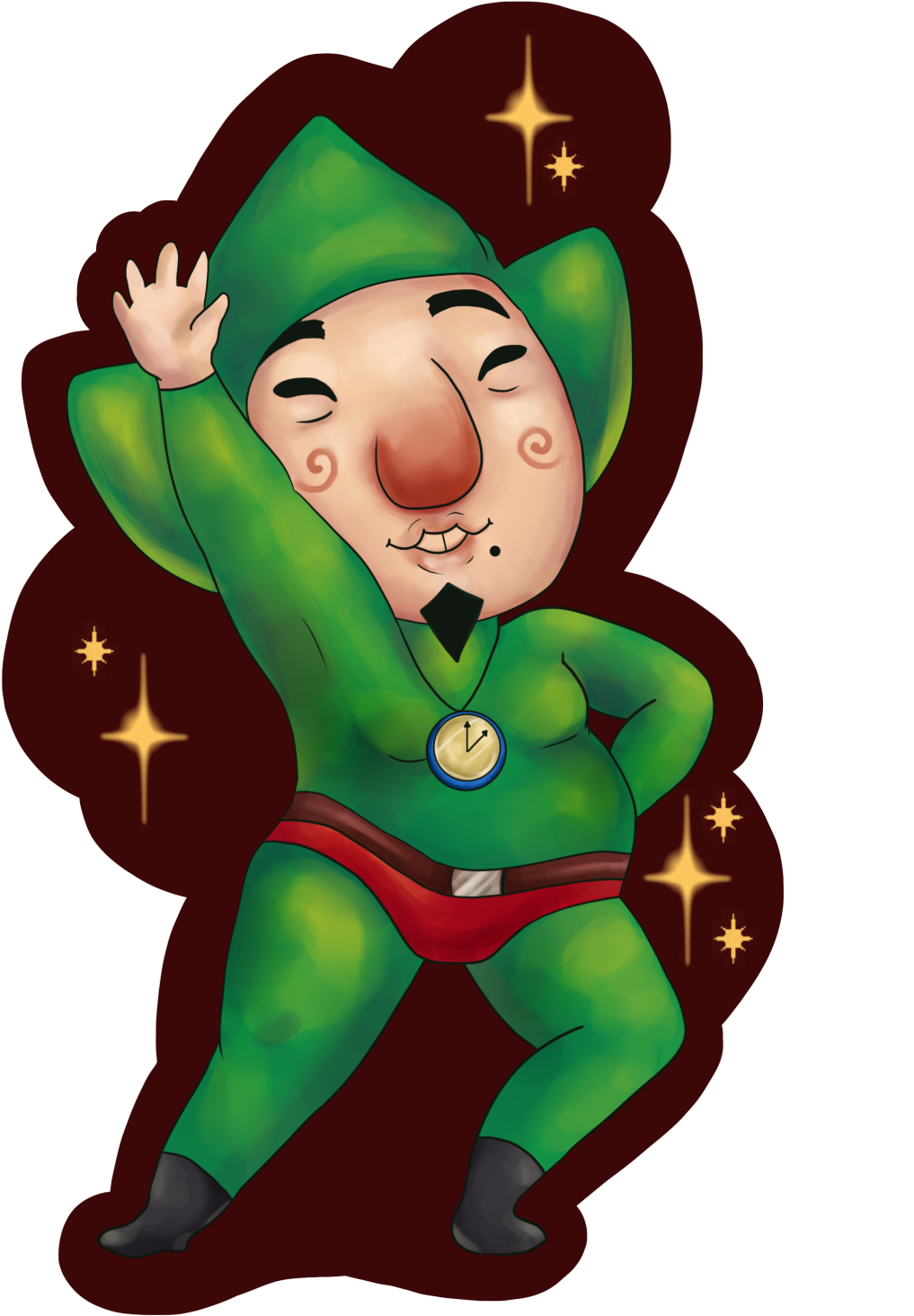The Wind Waker Windfall Island And The Deluxe Picto Clipart (1280x1656), Png Download