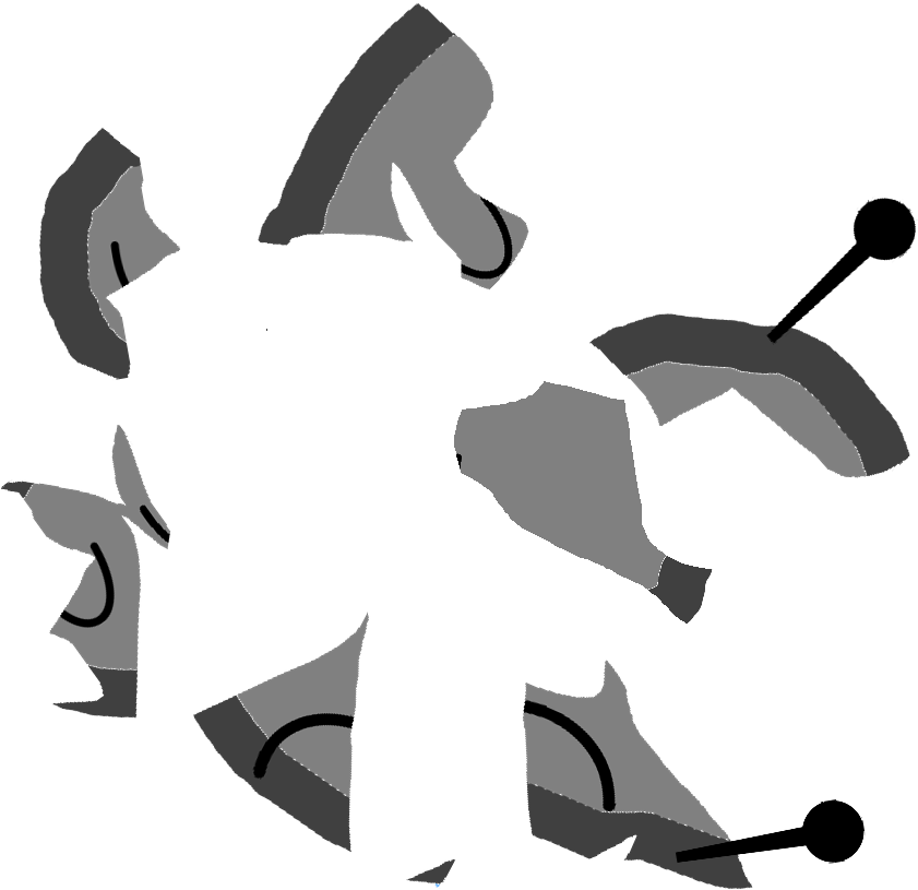 Dead Debut Clipart (954x946), Png Download