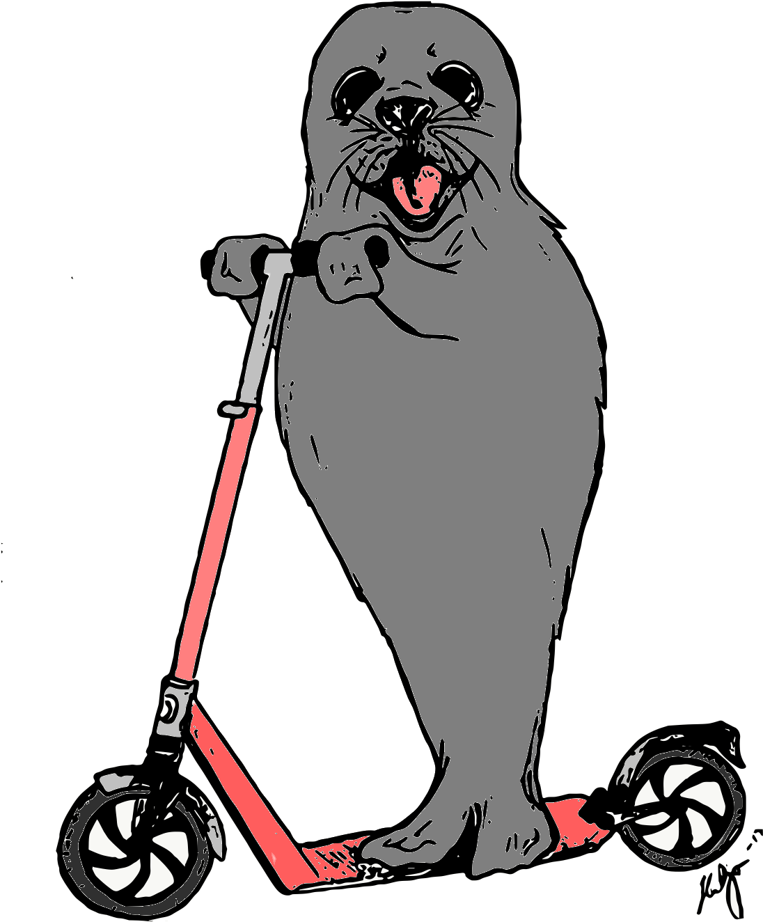 Seal Album On Imgur Clipart (1500x2100), Png Download