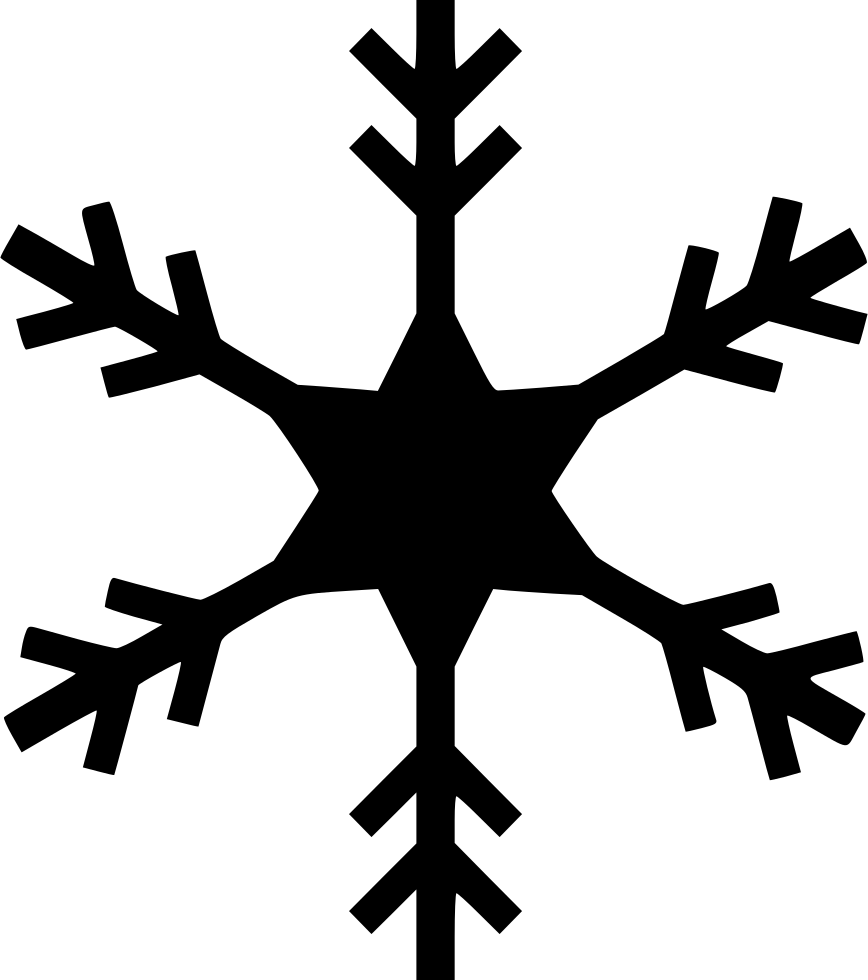Snowflake Comments Clipart (868x980), Png Download