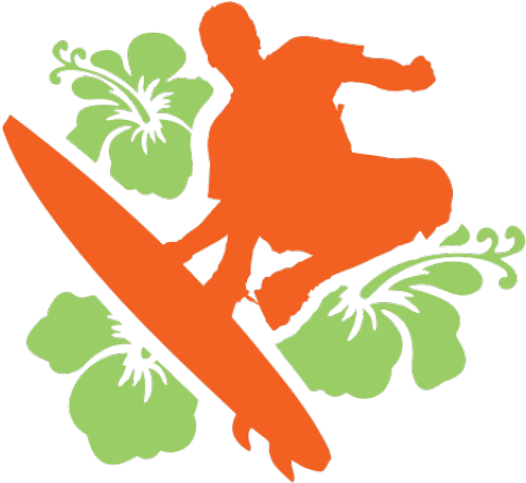 Surfboard Clipart Colorful - Png Download (640x480), Png Download