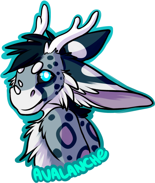 Avalanche Badge Clipart (541x634), Png Download