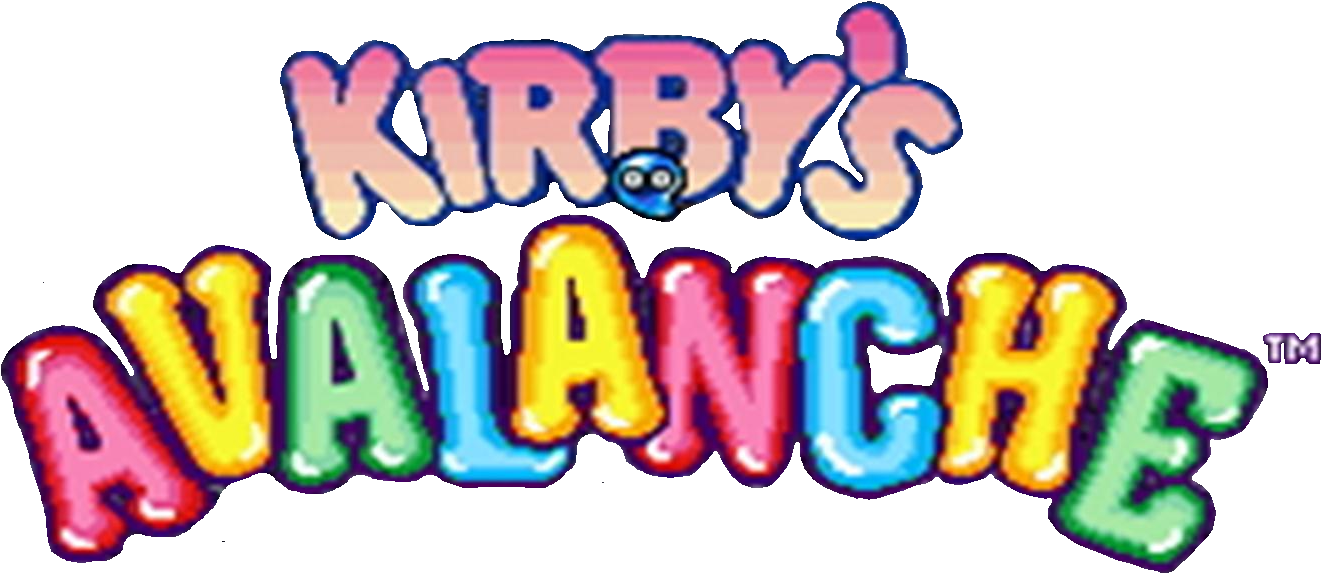 Kirby's Avalanche Clipart (1350x592), Png Download